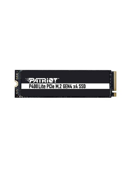 P400LP500GM28H SSD|PATRIOT|P400 Lite|500GB|M.2|PCIE|NVMe|Write speed 2400 MBytes/sec|Read speed 3500 MBytes/sec|3.8mm|P400LP500G