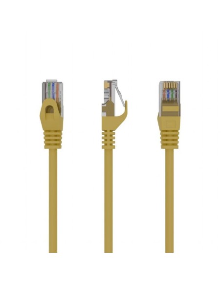 PP6U-1M/Y PATCH CABLE CAT6 UTP 1M/YELLOW PP6U-1M/Y GEMBIRD iš UAB SINTAS
