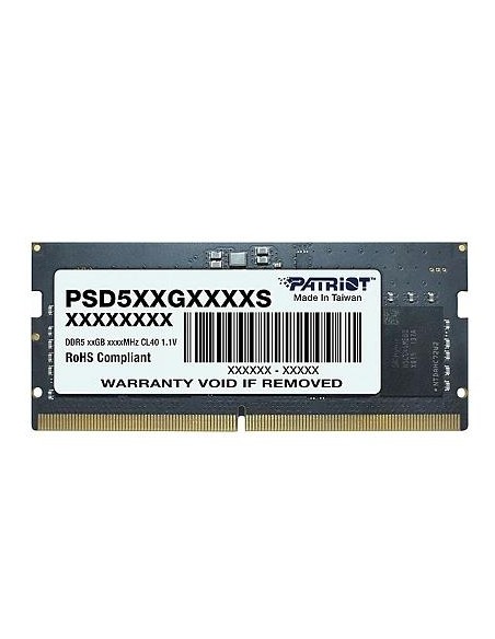 PSD532G56002S NB MEMORY 32GB DDR5-5600/PSD532G56002S PATRIOT iš UAB SINTAS