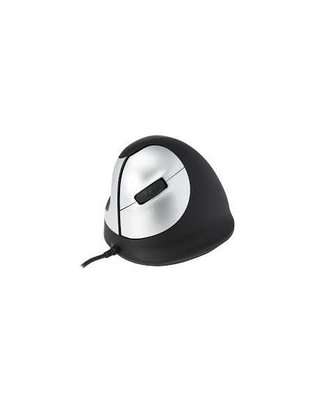 RGOHELE MOUSE USB OPTICAL BREAK/L. BLACK RGOHELE R-GO TOOLS iš UAB SINTAS
