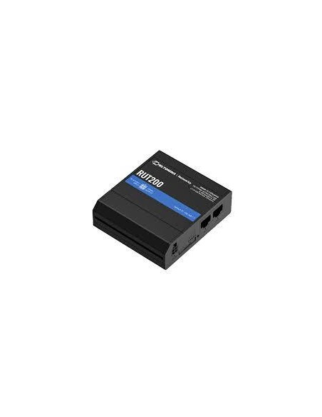 RUT200 Wireless Router|TELTONIKA|1x10/100M|LAN WAN ports 1|RUT200 iš UAB SINTAS