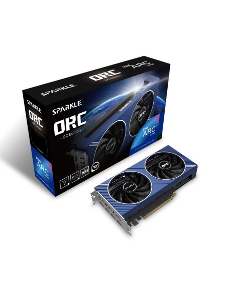 SA750C-8GOC Graphics Card|SPARKLE|Intel Arc A750|8 GB|GDDR6|256 bit|PCIE 4.0 16x|Dual Slot Fansink|1xMini-DVI|3xDisplayPort|SA75
