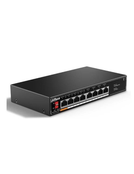 SF1008LP Switch|DAHUA|Desktop/pedestal|8x10Base-T / 100Base-TX|PoE ports 4|60 Watts|SF1008LP iš UAB SINTAS
