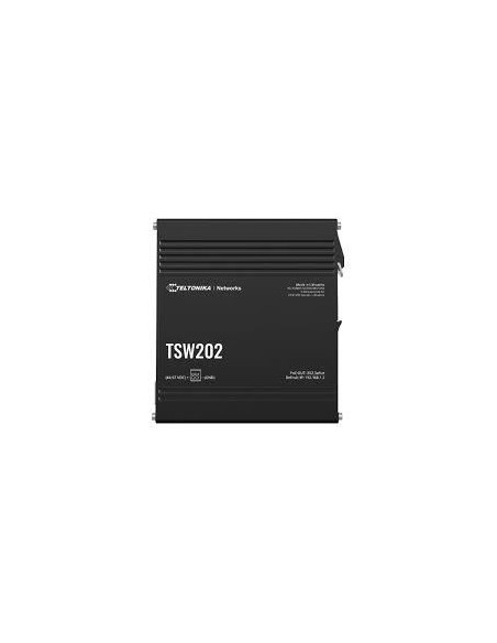 TSW202 Switch|TELTONIKA|TSW202|Type L2|2xSFP|8xRJ45|PoE+ ports 8|240 Watts|TSW202 iš UAB SINTAS