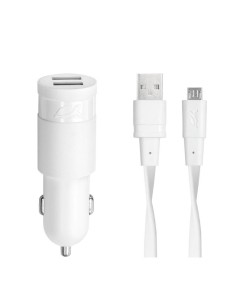 VA4222 WD1 MOBILE CHARGER CAR/WHITE VA4222 WD1 RIVACASE iš UAB SINTAS