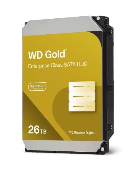 WD261KRYZ HDD|WESTERN DIGITAL|Gold|26TB|SATA|512 MB|7200 rpm|3,5"|WD261KRYZ iš UAB SINTAS
