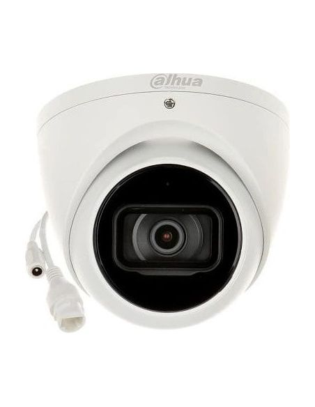 ➤ Dahua Dome IPC-HDW5842TM-ASE-0280B-S3 F2.8 (Balta, 8MP, ~111°, IR+LED 50m, IP67, PoE) 