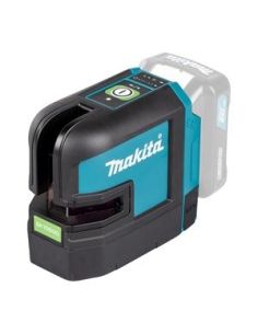 ➤ Akumuliatorinis lazerinis nivelyras kryžminis 12V Makita SK105GDZ (Be akum. ir pakrovėjo)
