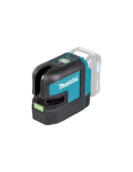 ➤ Akumuliatorinis lazerinis nivelyras kryžminis 12V Makita SK105GDZ (Be akum. ir pakrovėjo)
