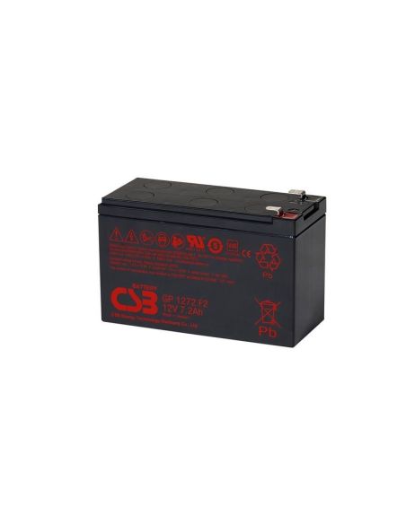 ➤ Akumuliatorius 12V 7.2Ah F2 (6.3mm) AGM VRLA CSB (GP1272 F2)