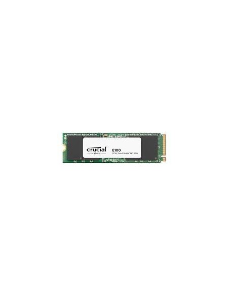 SSD|CRUCIAL|E100|480GB|M.2|PCIe Gen4|NVMe|3D NAND|Write speed 2500 MBytes/sec|Read speed 4500 MBytes/sec|CT480E100SSD8