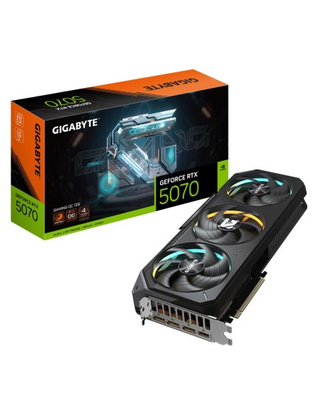 Graphics Card|GIGABYTE|NVIDIA GeForce RTX 5070|12 GB|GDDR7|192 bit|PCIE 5.0 16x|GPU 2625 MHz|Triple slot Fansink|1xHDMI|3xDispla