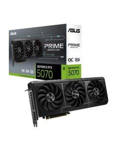 Graphics Card|ASUS|NVIDIA GeForce RTX 5070|12 GB|GDDR7|192 bit|PCIE 5.0 16x|Triple slot Fansink|1xHDMI|3xDisplayPort|PRIME-RTX50