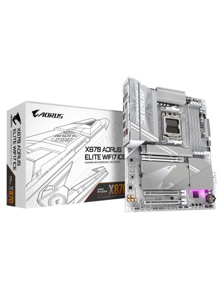 Mainboard|GIGABYTE|AMD X870E|SAM5|ATX|Memory DDR5|Memory slots 4|1xPCI-Express 3.0 2x|1xPCI-Express 4.0 4x |1xPCI-Express 5.0 16