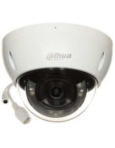 ➤ Dahua kupolo IPC-HDBW2449E-S-IL-0280B (balta, 4 MP, 95°, IR + LED 30m, Smart Dual Light, IP67, IK10) 