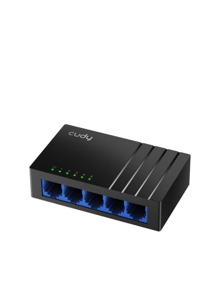 ➤ 5 prievadų komutatorius CUDY GS105D 