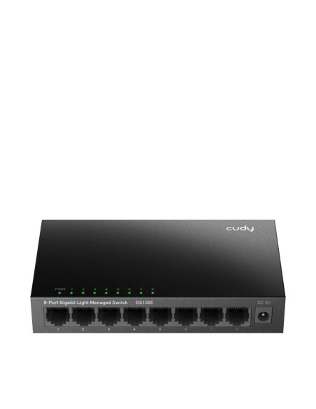 ➤ 8 prievadų komutatorius CUDY GS108E 