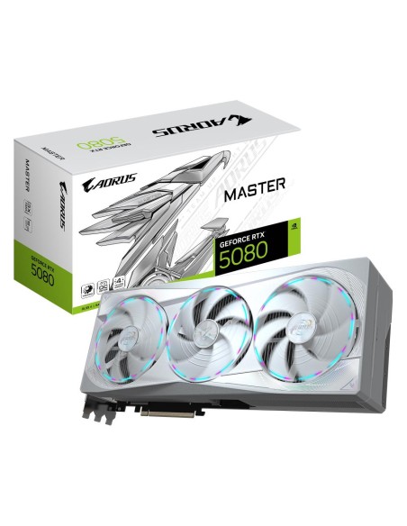 Graphics Card|GIGABYTE|NVIDIA GeForce RTX 5080|16 GB|GDDR7|256 bit|PCIE 5.0 16x|GPU 2617 MHz|Dual Slot Fansink|1xHDMI|3xDisplayP