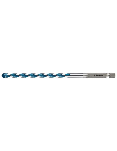 ➤ Universalus grąžtas 6x150mm šešiakampis griebtuvas Makita E-14990 (darbinis ilgis 90mm) 
