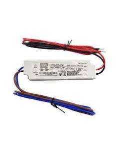 ➤ Impulsinis maitinimo šaltinis LED 24V 20W 0.84A IP67, Mean well, LPV-20-24 