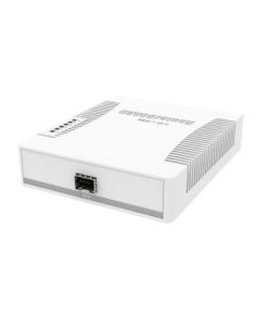 ➤ Komutatorius 5 prievadų Mikrotik RB260GSP (CSS106-1G-4P-1S)