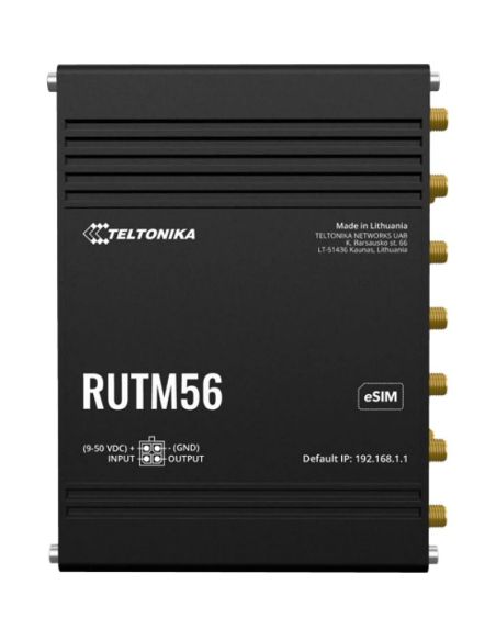 ➤ Maršrutizatorius 10 prievadų Teltonika RUTM56 DUAL 5/4G 