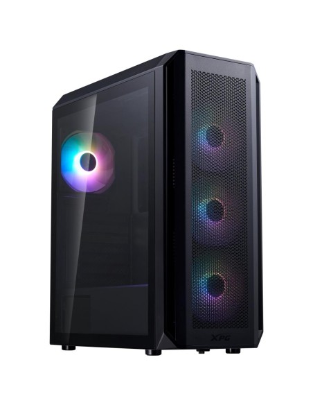 Case|ADATA|VALOR AIR PLUS MID|MidiTower|Case product features Transparent panel|ATX|MicroATX|MiniITX|Colour Black|VALORAIRPLUSMT