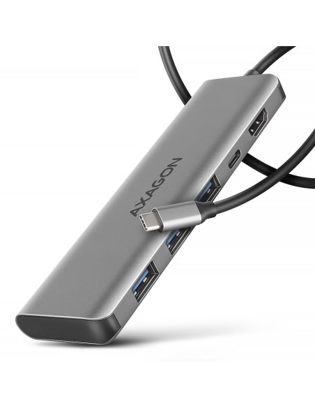 I/O HUB USB-C 5IN1/1M HMC-5H AXAGON