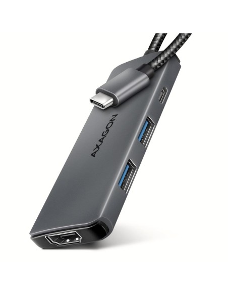 I/O HUB USB-C 5IN1 8K/0.15M HMC-5H8K AXAGON