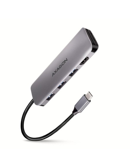 I/O HUB USB-C 5IN1/0.2M HMC-HCR3A AXAGON