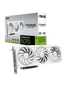 Graphics Card|ASUS|NVIDIA GeForce RTX 5070|12 GB|GDDR7|192 bit|Triple slot Fansink|1xHDMI|3xDisplayPort|PRIME-RTX5070-O12G-WHITE