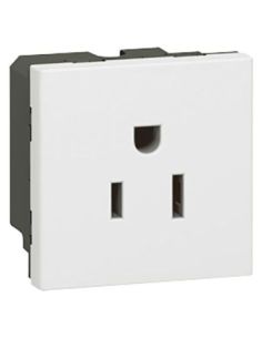 ➤ Kištukinis lizdas Legrand Mosaic 077504 (Balta, US tipo)