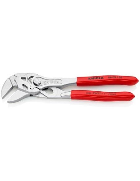 ➤ Replės-veržliaraktis Knipex 86 03 150 (reguliuojamo išsiplėtimo, 150mm)