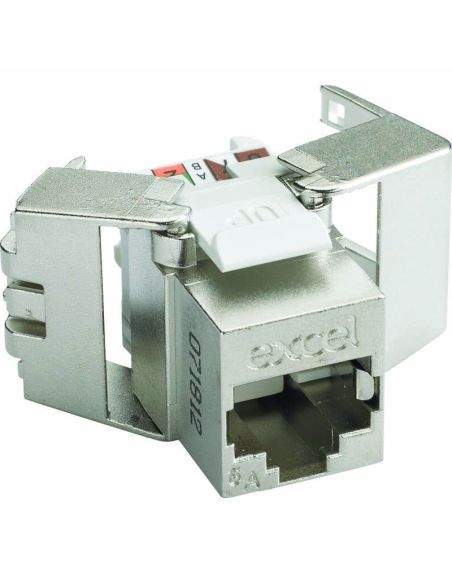 ➤ Lizdas RJ45 Excel 100-181 (Cat6A FTP, keystone)