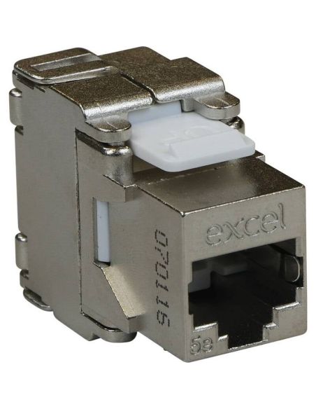 ➤ Lizdas RJ45 Excel 100-906 (Cat5e FTP, keystone)