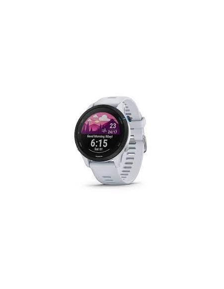 SMARTWATCH FORERUNNER 255MUSIC/WHITESTONE 010-02641-31 GARMIN
