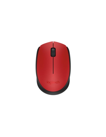 MOUSE USB OPTICAL WRL M171/RED 910-004641 LOGITECH