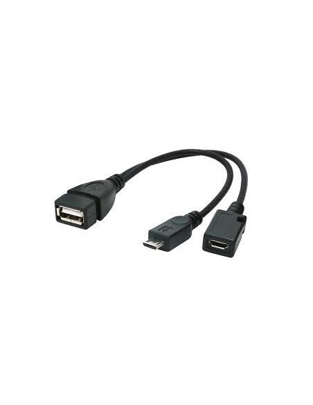 CABLE USB OTG AF +MICRO BF TO/MICRO BM A-OTG-AFBM-04 GEMBIRD