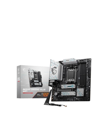 Mainboard|MSI|AMD B650|SAM5|Micro-ATX|Memory DDR5|Memory slots 4|2xPCI-Express 1x|1xPCI-Express 16x|2xM.2|1xHDMI|1xDisplayPort|7