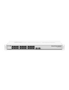Switch|MIKROTIK|24x10Base-T / 100Base-TX / 1000Base-T|2xSFP+|CSS326-24G-2S+RM
