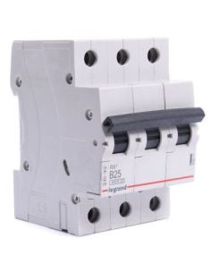 ➤ Automatinis jungiklis MCB RX3 Legrand 419171 (25A, 3P, 230V, 6kA)