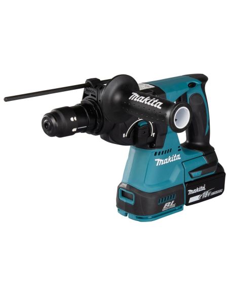 ➤ Akumuliatorinis perforatorius 18V 5Ah Makita DHR243RTJW