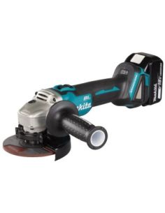 ➤ Akumuliatorinis kampinis šlifuoklis 18V Makita DGA506RTJ