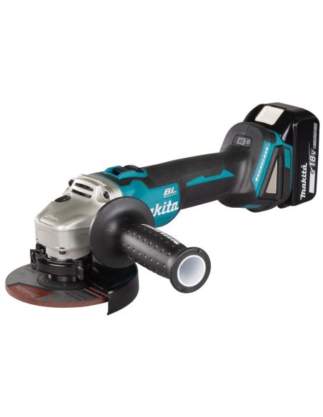 ➤ Akumuliatorinis kampinis šlifuoklis 18V Makita DGA506RTJ