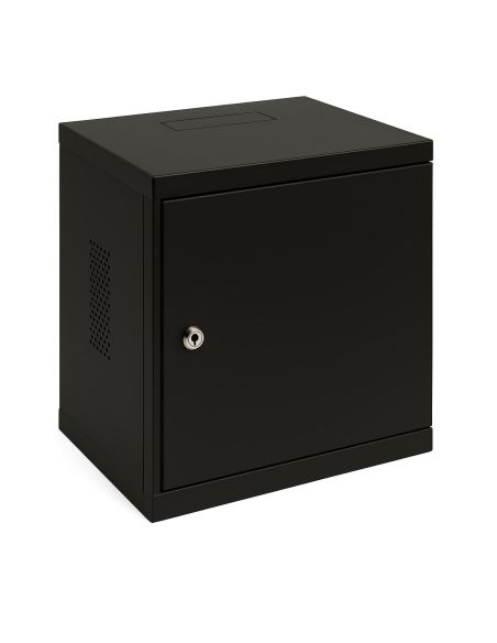 ➤ Komutacinė spinta 10'' pakabinama 9U 300x300x279mm (juoda, nesurinkta)