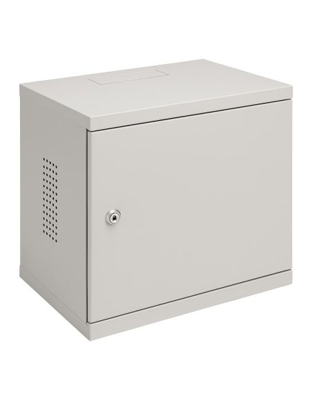 ➤ Komutacinė spinta 10'' pakabinama 9U 300x300x279mm (pilka, nesurinkta)