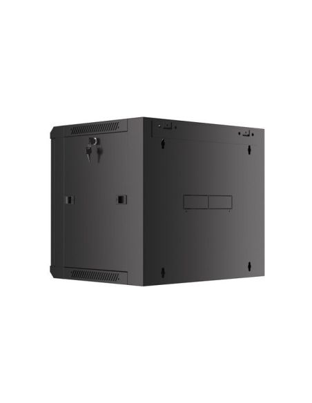 ➤ Komutacinė spinta 19'' pakabinama 18U 600x450mm (juoda, nesurinkta, IP20) ASP2-6412