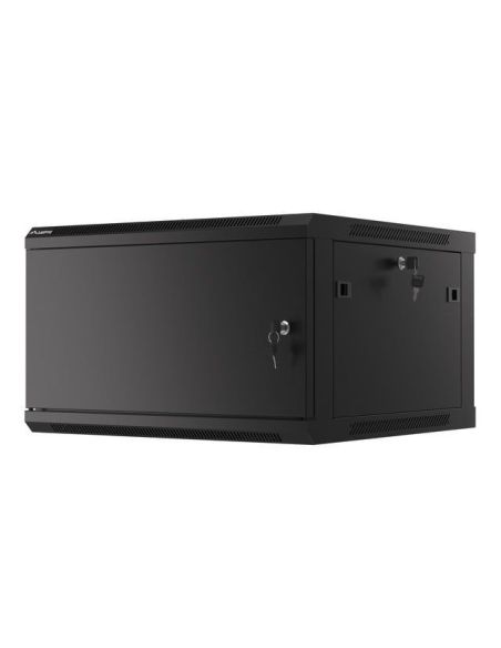 ➤ Komutacinė spinta 19'' pakabinama 9U 600x600mm (juoda, nesurinkta, IP20) ASP2-6609