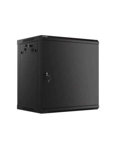 ➤ Komutacinė spinta 19'' pakabinama 12U 600x600mm (juoda, nesurinkta, IP20) ASP2-6612