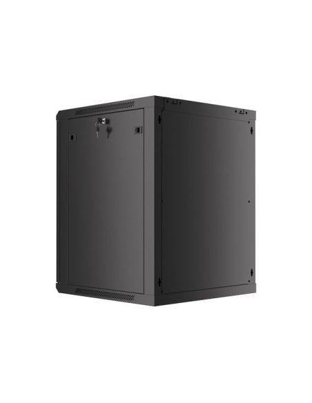 ➤ Komutacinė spinta 19'' pakabinama 15U 600x600mm (juoda, nesurinkta, IP20) ASP2-6615